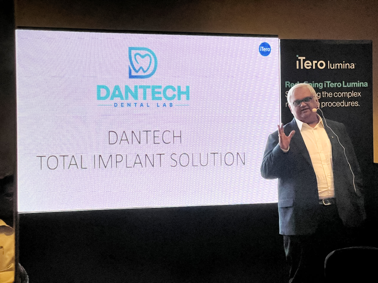 Dantech Dental Lab proudly announced its partnership with iTero at the launch of the next-generation Lumina Pro Scanner, on August 29, 2025, at the Courtyard Marriot, Chennai.