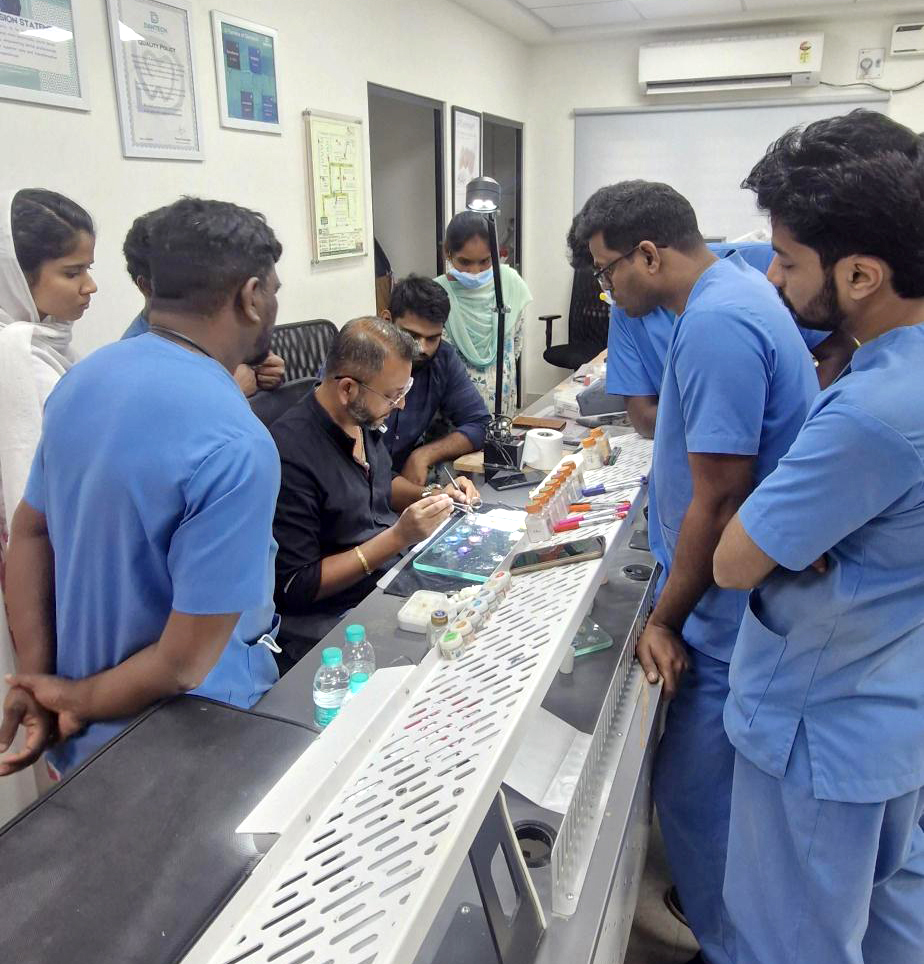Advanced Layering Training Programme at Dantech Dental Lab