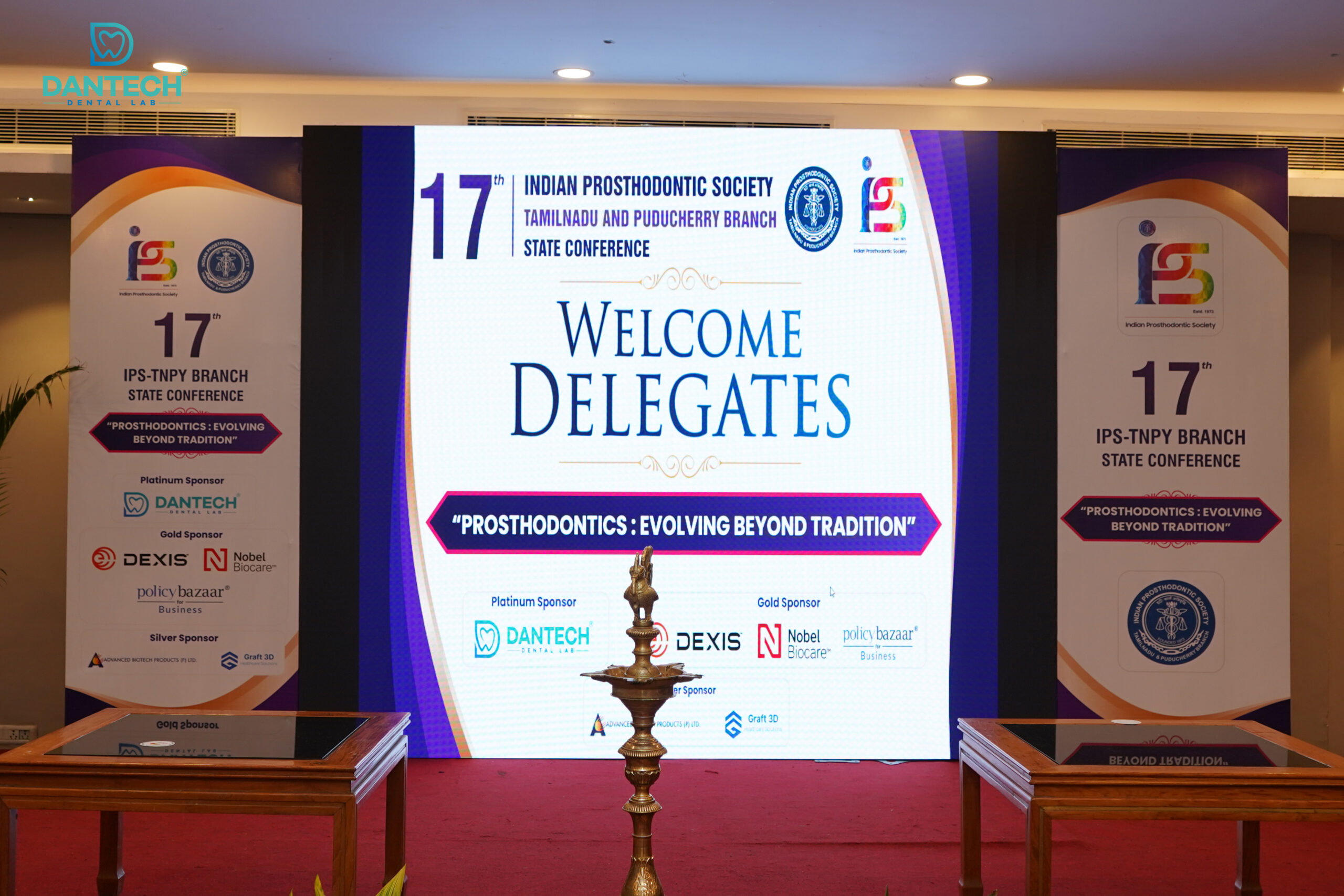 17th IPS Tamil Nadu & Puducherry State Conference 2026 Dantech Dental Lab Participates as Platinum Sponsor of the 17th IPS Tamil Nadu & Puducherry State Conference 2026