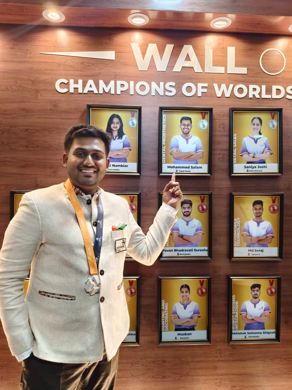 Dantech Takes Indian Talent to the World Stage: Mohammed Salam Wins Silver at WorldSkills Shanghai 2026