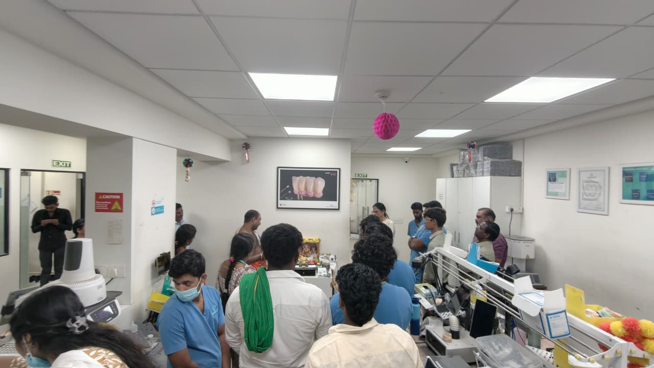 Celebrating Tradition and Togetherness: Ayudha Pooja at Dantech Dental Lab