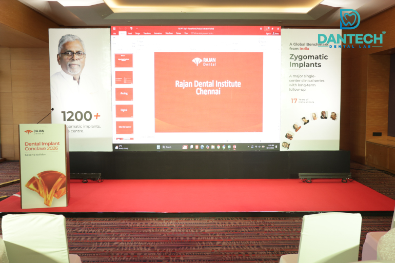 Dantech Dental Lab Showcases Its Expertise at the 2nd Dental Implant Conclave 2026